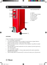 Предварительный просмотр 5 страницы Swann Retro SH60010 Manual