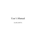 Preview for 1 page of Swann RL-0507A Operating Instructions Manual