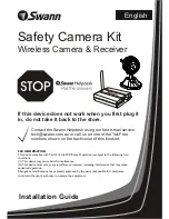 Preview for 1 page of Swann Safety Camera Kit Wireless Camera & Receiver Installation Manual