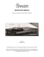 Swann SHT6 Instruction Manual preview