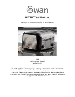 Swann SST17 Instruction Manual preview