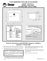 Предварительный просмотр 1 страницы Swann SSUS1000 Installation Procedures