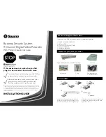 Swann SW-R-DVR9 Installation Manual preview