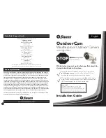 Swann SW214-ODC Installation Manual preview