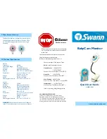 Предварительный просмотр 1 страницы Swann SW231-FLO Quick Start Manual