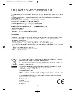 Предварительный просмотр 23 страницы Swann SW3010B Instruction Manual