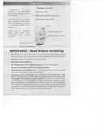 Preview for 2 page of Swann SW351-WSA Operating Instructions