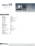 Preview for 2 page of Swann SWA31-C4 Specifications