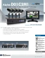 Preview for 1 page of Swann SWA44-D1C2M1 Specifications