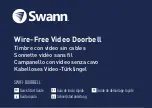 Swann SWIFI-DOORBELL Quick Start Manual предпросмотр