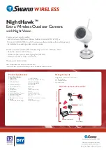 Предварительный просмотр 2 страницы Swann Wireless OutdoorCam SW231-WCX Specifications