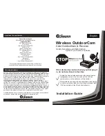 Preview for 1 page of Swann Wireless OutdoorCam Installation Manual