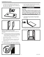 Preview for 10 page of SwanStone Swan DWP-369601 Manual