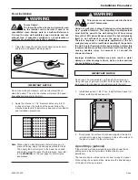 Preview for 11 page of SwanStone Swan DWP-369601 Manual