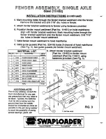 Preview for 50 page of swaploader SL-145 Parts And Operation Manual