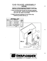 Preview for 54 page of swaploader SL-2418 Parts And Operation Manual