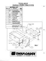 Preview for 64 page of swaploader SL-2418 Parts And Operation Manual