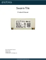 Preview for 1 page of Swarm 2AVE9-TILE01 Product Manual