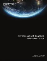 Preview for 1 page of Swarm Asset Tracker Quick Start Manual