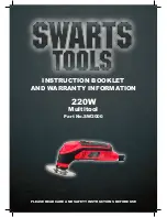 Предварительный просмотр 1 страницы Swarts Tools SW2000 Instruction Booklet And Warranty Information