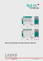 Swatch Lasag SLS 200 CL Series Service Instructions Manual предпросмотр