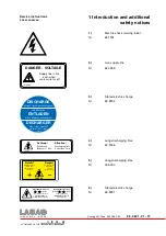 Предварительный просмотр 10 страницы Swatch Lasag SLS 200 CL Series Service Instructions Manual