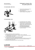 Предварительный просмотр 169 страницы Swatch Lasag SLS 200 CL Series Service Instructions Manual