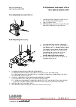 Предварительный просмотр 173 страницы Swatch Lasag SLS 200 CL Series Service Instructions Manual