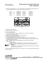 Предварительный просмотр 199 страницы Swatch Lasag SLS 200 CL Series Service Instructions Manual