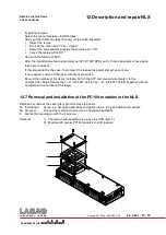 Предварительный просмотр 247 страницы Swatch Lasag SLS 200 CL Series Service Instructions Manual