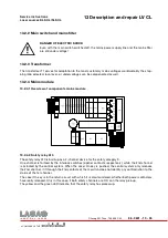 Предварительный просмотр 253 страницы Swatch Lasag SLS 200 CL Series Service Instructions Manual