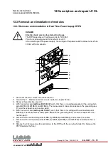 Предварительный просмотр 266 страницы Swatch Lasag SLS 200 CL Series Service Instructions Manual