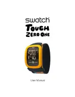 Swatch Touch Zero One User Manual preview