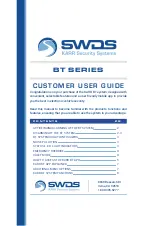 Preview for 1 page of SWDS KARR BT Series User Manual