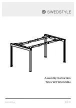 Preview for 1 page of Swedstyle Tetra W4 Assembly Instruction Manual