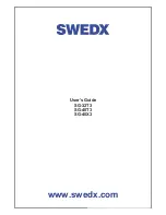 Предварительный просмотр 1 страницы SWEDX SG-32T3 User Manual