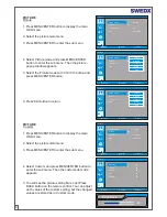 Предварительный просмотр 8 страницы SWEDX XV1-26TV User Manual