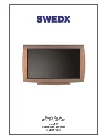 SWEDX XV1- 32 User Manual preview