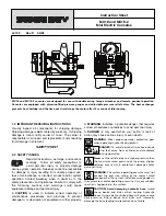 SWEENEY MX1E Instruction Sheet предпросмотр