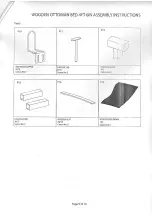 Preview for 5 page of sweet dreams Wooden Ottoman Bed 4ft 6in Assembly Instructions Manual