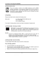 Preview for 5 page of Sweetlight FR-252 MK2 User Manual