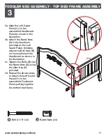 Предварительный просмотр 11 страницы Sweetpea Baby ROSE 3-IN-1 Owner'S Manual