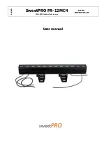 Preview for 1 page of SweetPRO FR-12MC4 User Manual