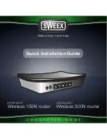 SWEEX LW160 Quick Installation Manual preview