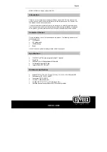 SWEEX MO001 Installation Instructions Manual preview