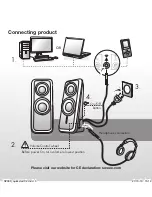 Предварительный просмотр 3 страницы SWEEX SP300 - ARENA 2.0 Manual