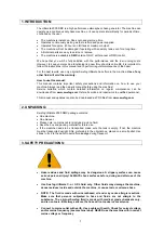 Preview for 5 page of Swefog Ultimate 2000DMX Owner'S Manual