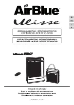 Swegon AirBlue Ulisse 13 DCI Operating Instructions & Installation Manual preview