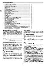 Preview for 2 page of Swegon AirBlue Ulisse 13 DCI Operating Instructions & Installation Manual