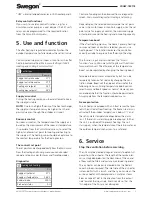 Preview for 5 page of Swegon CASA CWW 125 Installation, Operation And Maintenance Instructions